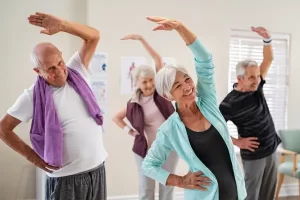 Exercícios de mobilidade para a terceira idade